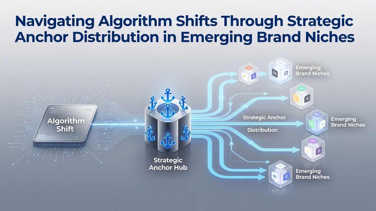 Navigating Algorithm Shifts Through Strategic Anchor Distribution in Emerging Brand Niches
